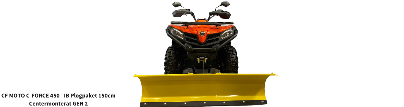 cf moto 450 Plogpaket
