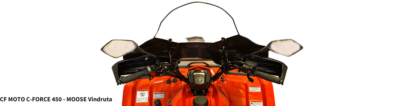 cf moto 450 Vindruta