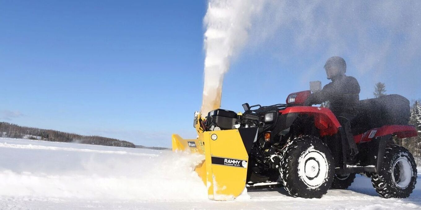 Rammy 120 ATV PRO Snöslunga