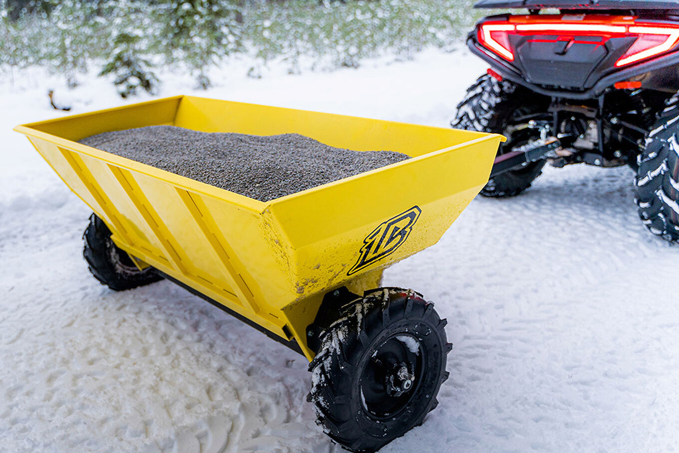 Sandspridare hela utbudet