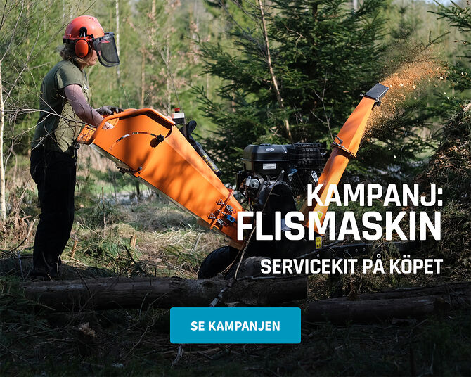 Kampanj: Flismaskin