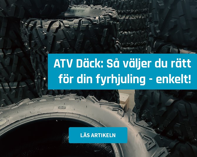 ATV-däck – så väljer du rätt