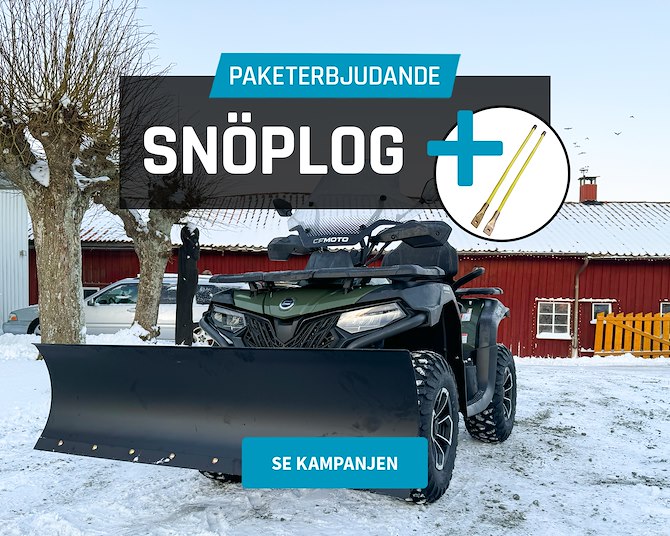 Paketerbjudande snöplog