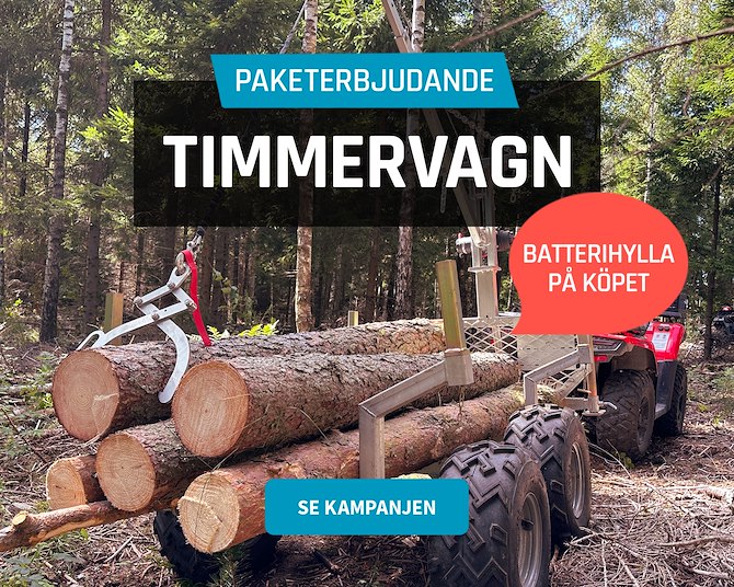 Timmervagn - paketerbjudande