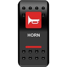 Strömbrytare Instrumentpanel Tuta Röd