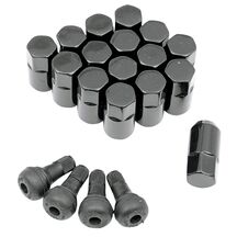 Hjulmutter M12 x 1,25 Konisk Svart