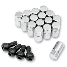 Hjulmutter M12 x 1,25 Konisk Silver