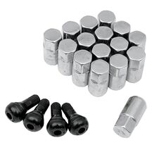 Hjulmutter M12 x 1,50 Konisk Silver