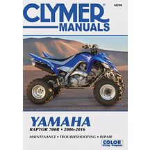 Clymer Verkstadsbok Yamaha Raptor 700