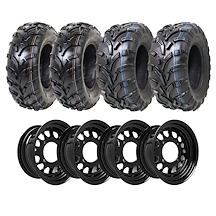 ATV Hjul 4/110 P373 MudTrail 25x12 Stål