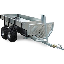 ATV Timmervagn med Flak