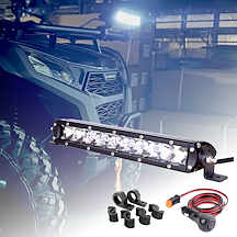 Ledramp ATV 13 Tums 50W / 4200 Lumen - Komplett