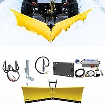 IB ATV HYDRAULISKT Plogpaket Vik-Plog 150cm Centermonterad GEN II - PRO EDITION