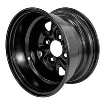 ATV Stålfälg 12x7 4/110 2+5 Svart