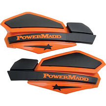 Powermadd Star Series Handskydd Orange / Svart Powermadd Star Series Handskydd Orange / Svart