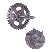 Vattenpumpsaxel Med Impeller Polaris
