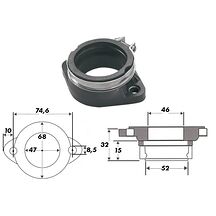Insugsgummi 74,6mm CC / 47mm ID / 32mm Djup Insugsgummi 74,6mm CC / 47mm ID / 32mm Djup