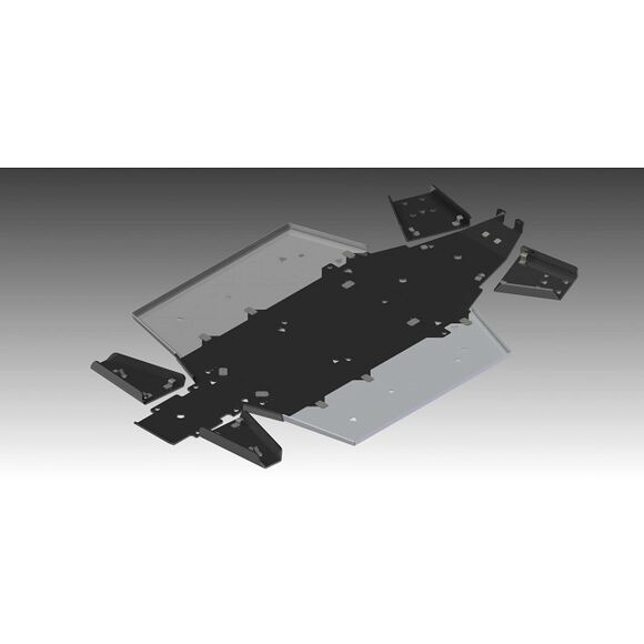 POLARIS Hasplåt Polaris Ranger 900 XP/ 1000 Diesel, Plast / Alu