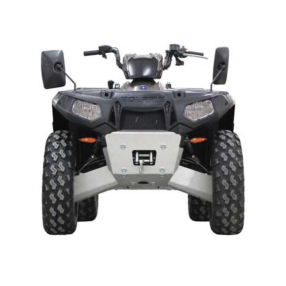 POLARIS Hasplåt Polaris 550 X2 / 850 X2/Touring (-2014), Aluminium