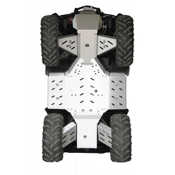 CF MOTO Hasplåt CF Moto CFORCE X5 / X6 Kort (Med Stål Front Bumper), Aluminium