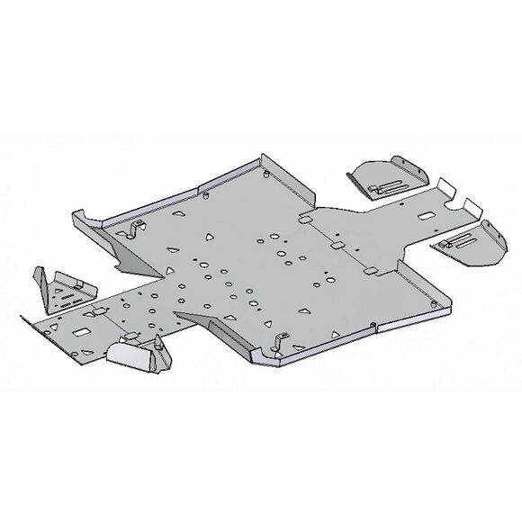 HISUN Hasplåt Hisun UTV 700 Aluminium
