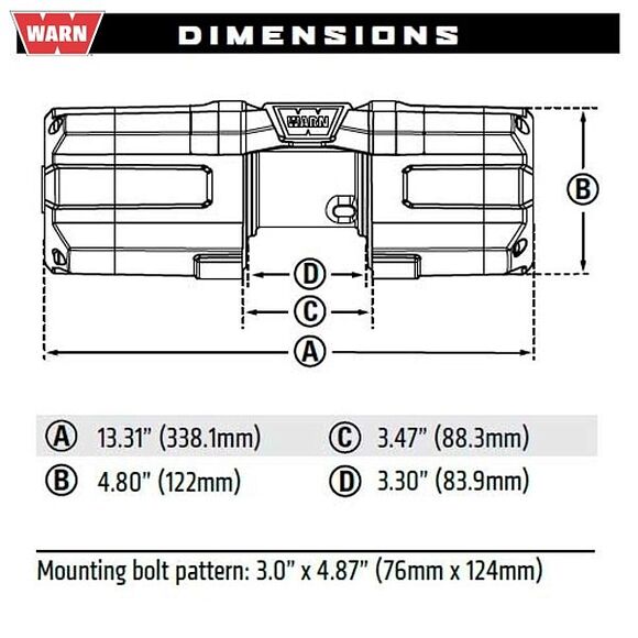 WARN WARN ATV VINSCH AXON 35