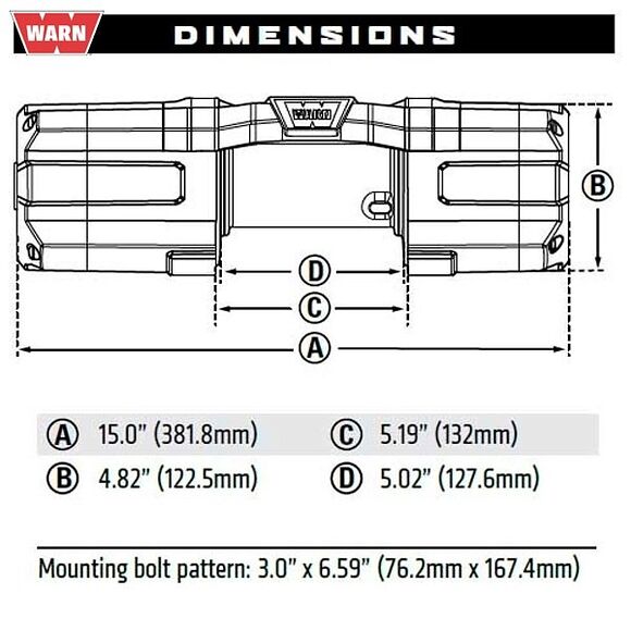 WARN WARN ATV VINSCH AXON 45-S