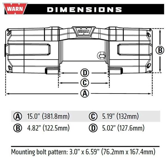 WARN WARN ATV VINSCH AXON 55