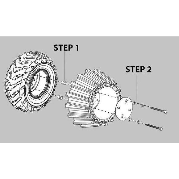 GKA GKA Hjulbreddare ATV Styck