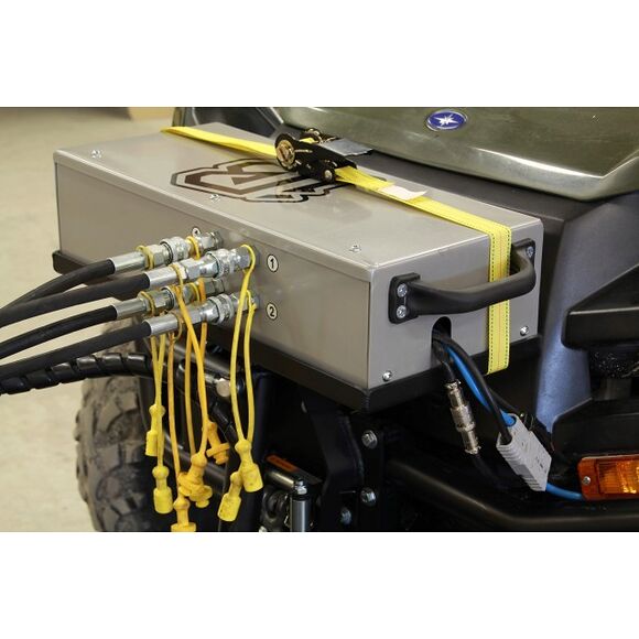 Iron Baltic (IB) El-Hydrauliskt Kraftpaket Till ATV Komplett med Plogvinkel & Ploglyft