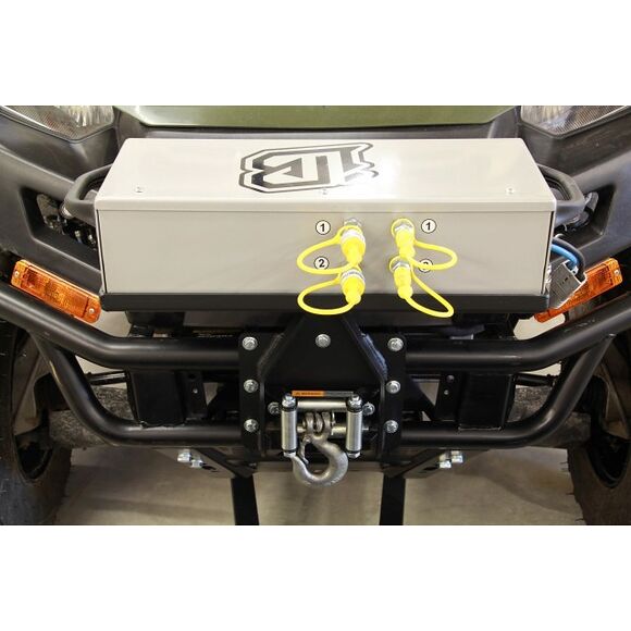 Iron Baltic (IB) El-Hydrauliskt Kraftpaket Till ATV Komplett med Plogvinkel & Ploglyft