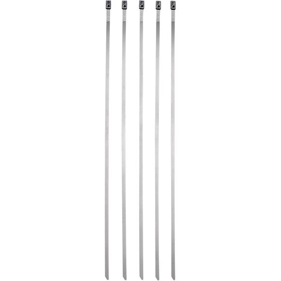 MOOSE Kabel stripes i rostfrittstål 5- pack 20cm