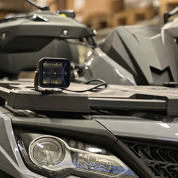 HBA 2st Led Arbetsbelysning Reflektor 40W / 4800 Lumen Med Kablage