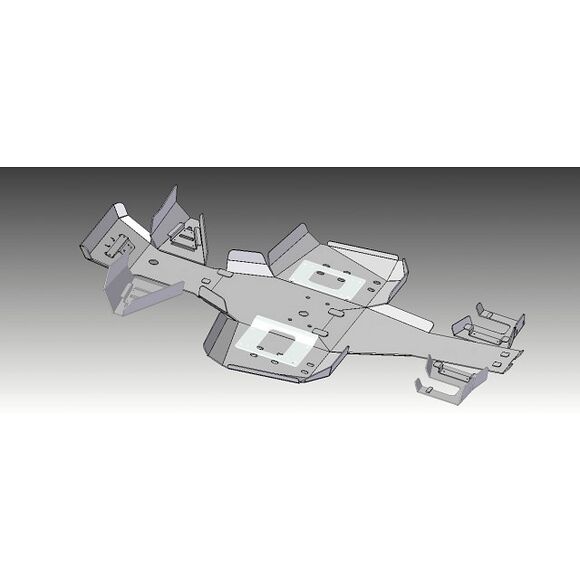 POLARIS Hasplåt Polaris Sportsman 450 H.O/570 & ETX, Aluminium