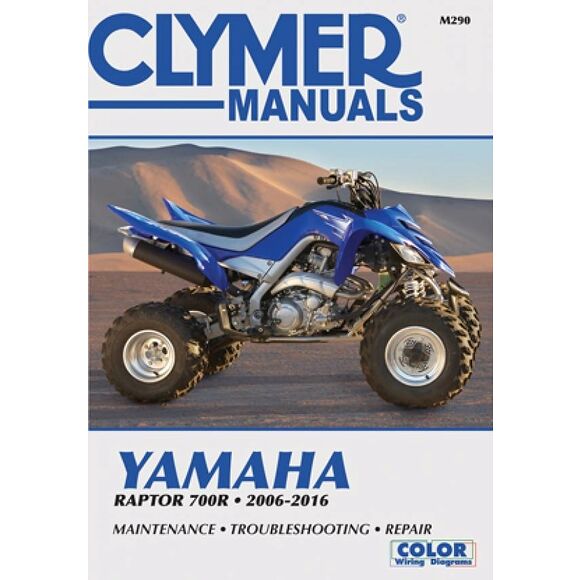 CLYMER Clymer Verkstadsbok Yamaha Raptor 700