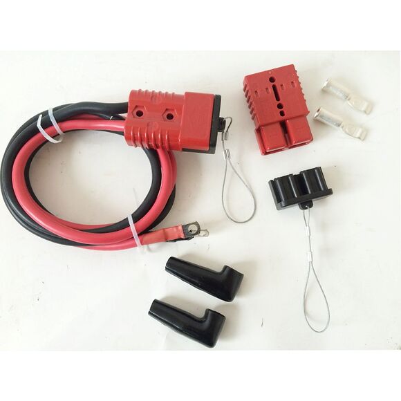 BRONCO Kabel Med Snabbkontakt APP 175 Amp För Vinsch Längd 120cm