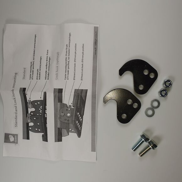 RAMMY Snabbfäste För Rammy ATV Snöslunga/Slaghack