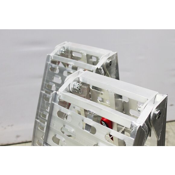 ATV-PRO Lastramp Aluminium Vikbar - fyrhjuling - motorcykel - gräsklippare