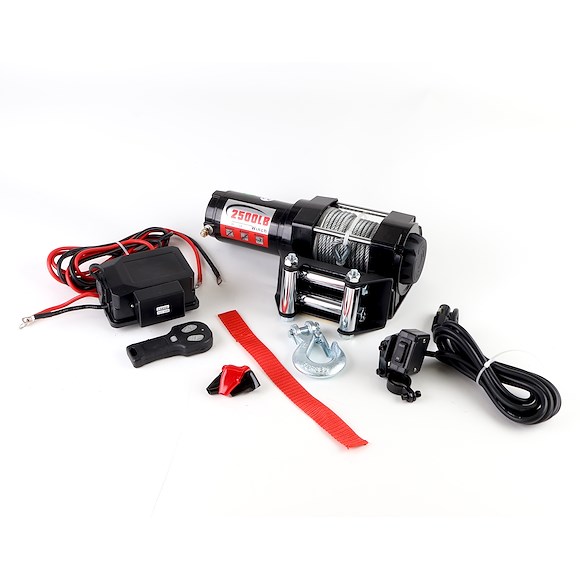 ROUGHWORX ATV Vinsch 12v 1136KG - 2500LBS Stålvajer GEN II