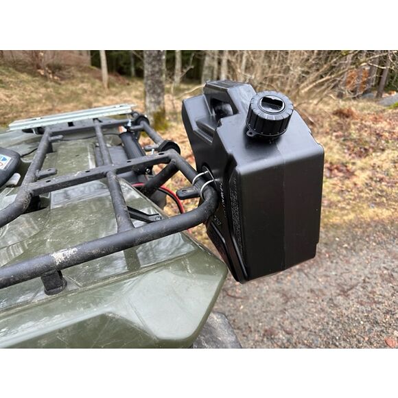 ATV LAB Bensindunk Med Snabbfäste 5 Liter Svart