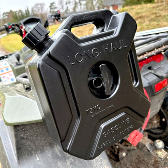 ATV LAB Bensindunk Med Snabbfäste 5 Liter Svart