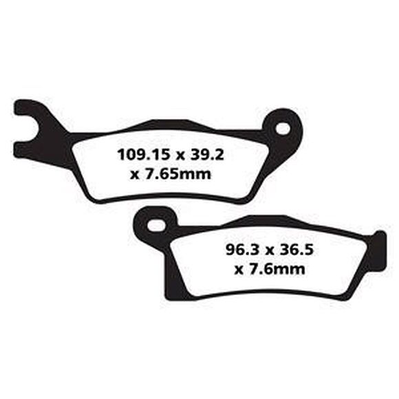 ATV LAB Bromsklossar Can-Am Höger Fram & Bak