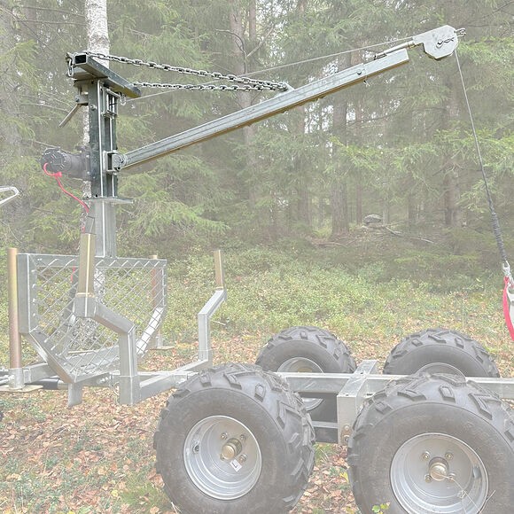 ATV LAB Kran till Timmervagn