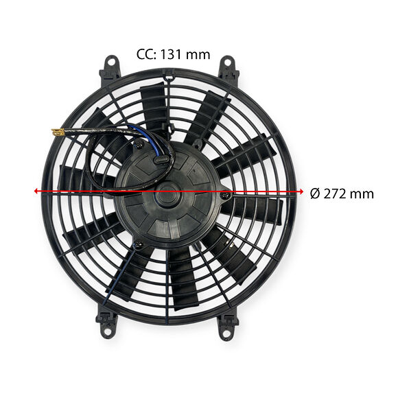 ATV LAB Kylarfläkt Universal 12 volt