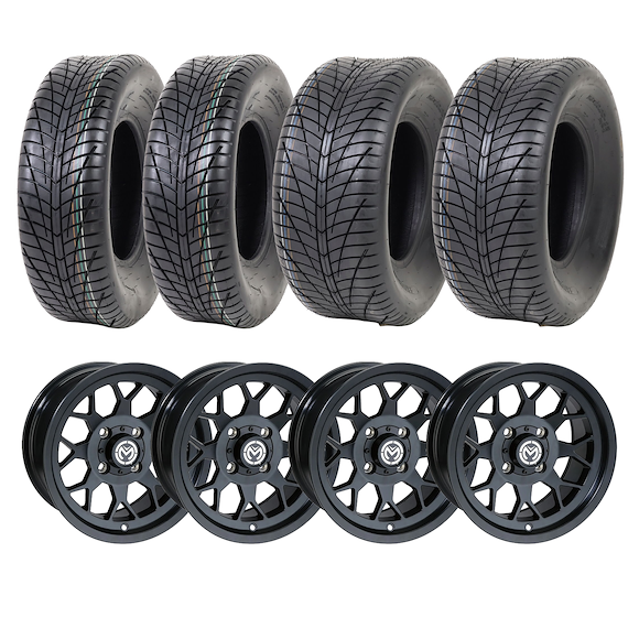 ATV-PRO ATV Hjul Polaris P354 Street 25x12 Aluminium