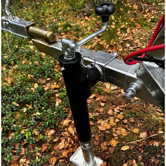 ATV-PRO ATV Timmervagn med Kran och Elvinsch