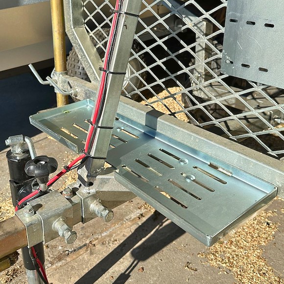 ATV-PRO ATV Vagn med Flak, Kran, Elvinsch & Fritidsbatteri