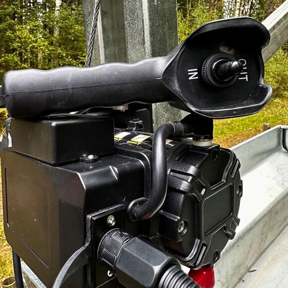 ATV-PRO ATV Vagn med Flak, Kran och Elvinsch