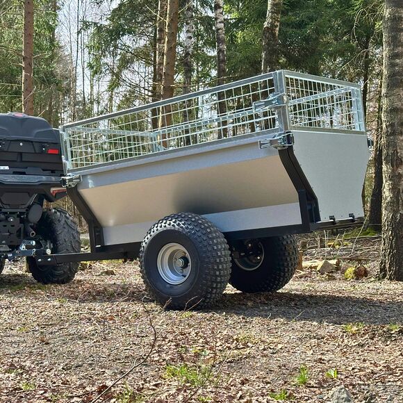 ATV-PRO Gårdsvagn ATV 500 Kg med Nätlämmar
