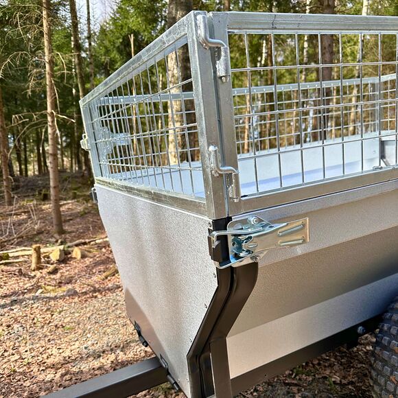 ATV-PRO Gårdsvagn ATV 500 Kg med Nätlämmar